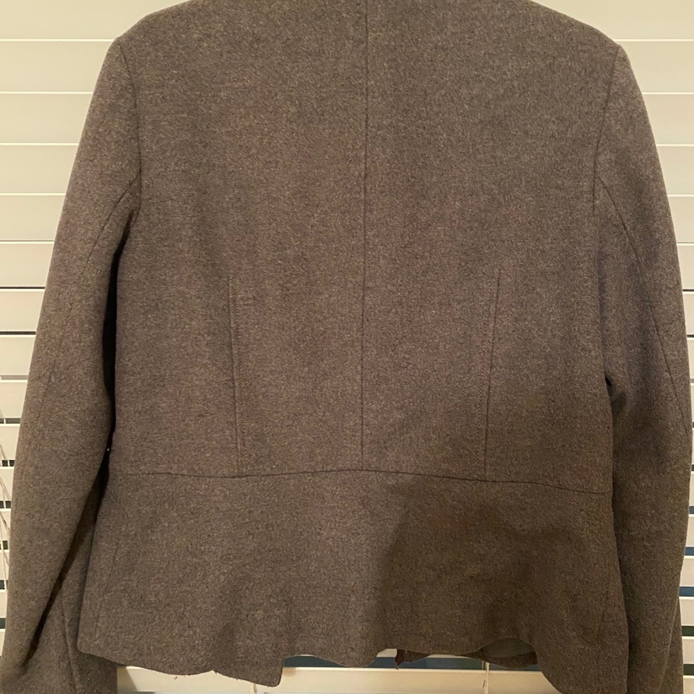 Charcoal gray jacket